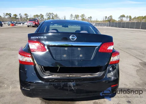 2015 Nissan Sentra S z USA, uszkodzony, nr VIN 3N1AB7AP3FY306226